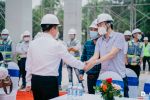 Lễ đóng nắp hầm dự án khu căn hộ Hồ Thiên Nga - Coteccons & Ecopark