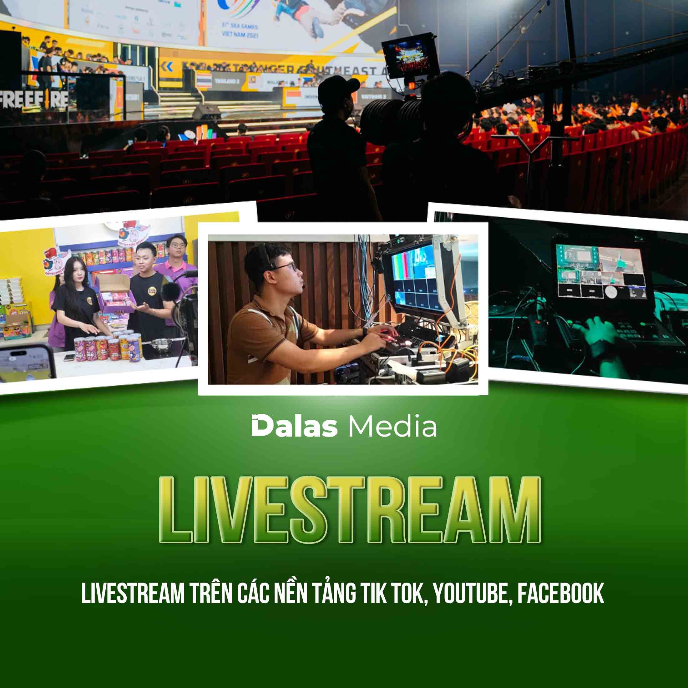 Dịch vụ livestream sự kiện hội thảo, giải trí toàn quốc uy tín, chuyên nghiệp